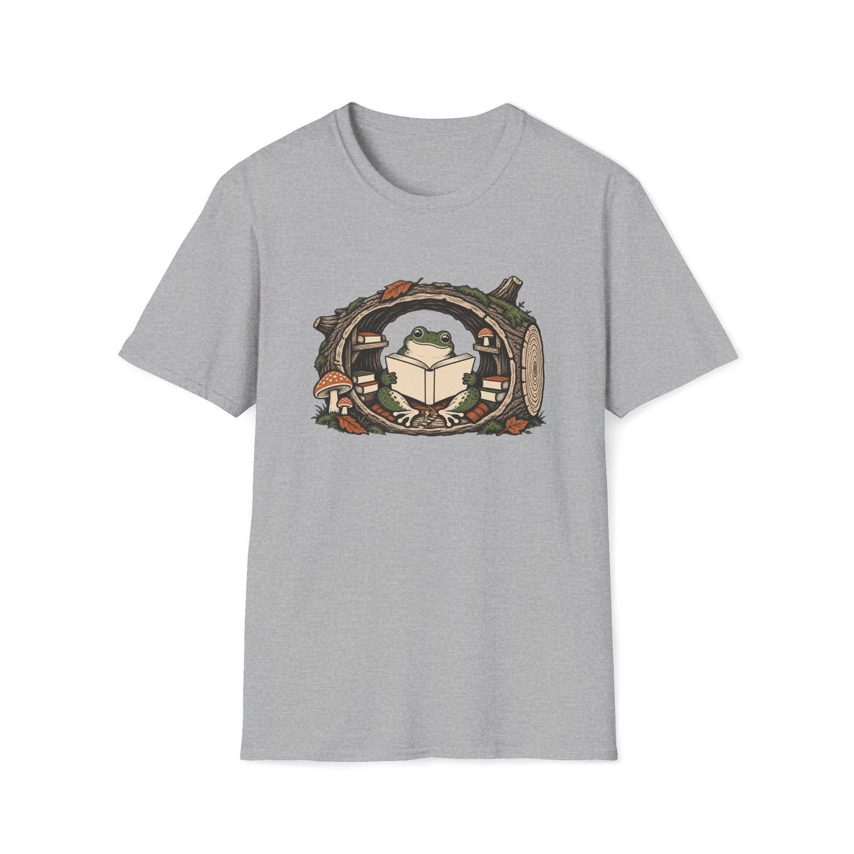 Frog Reading T-Shirt