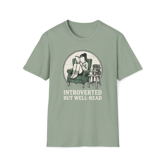 Introverted But Well-Read T-Shirt