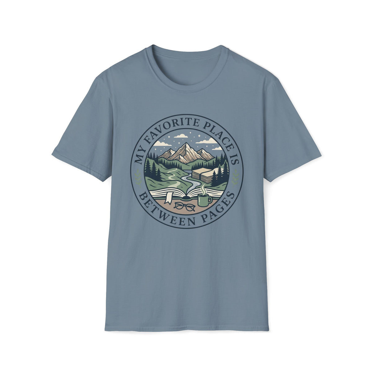 My Favorite Place Is Between Pages T-Shirt