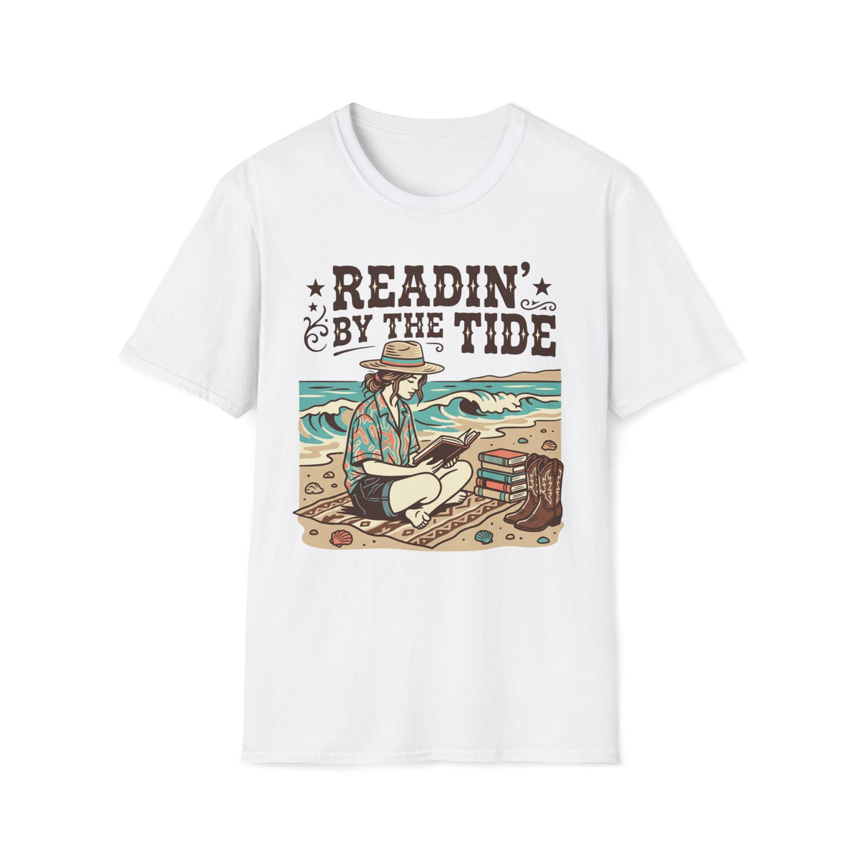 Reading By The Tide T-Shirt