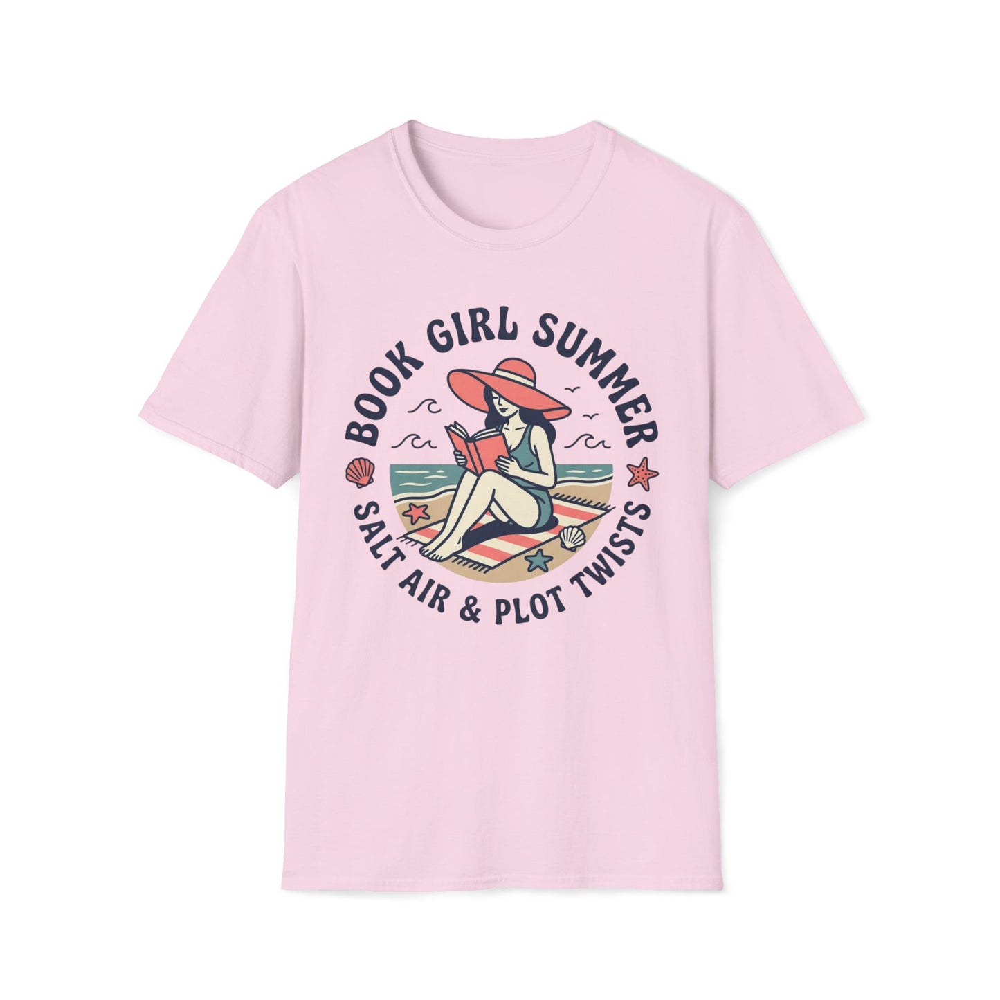 Book Girl Summer T-Shirt