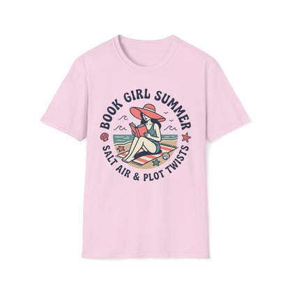 Book Girl Summer T-Shirt