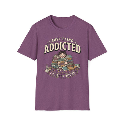 Addicted To Paper Books T-Shirt