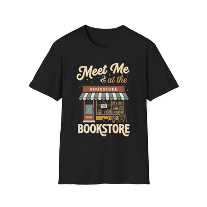 Meet Me Bookstore T- Shirt