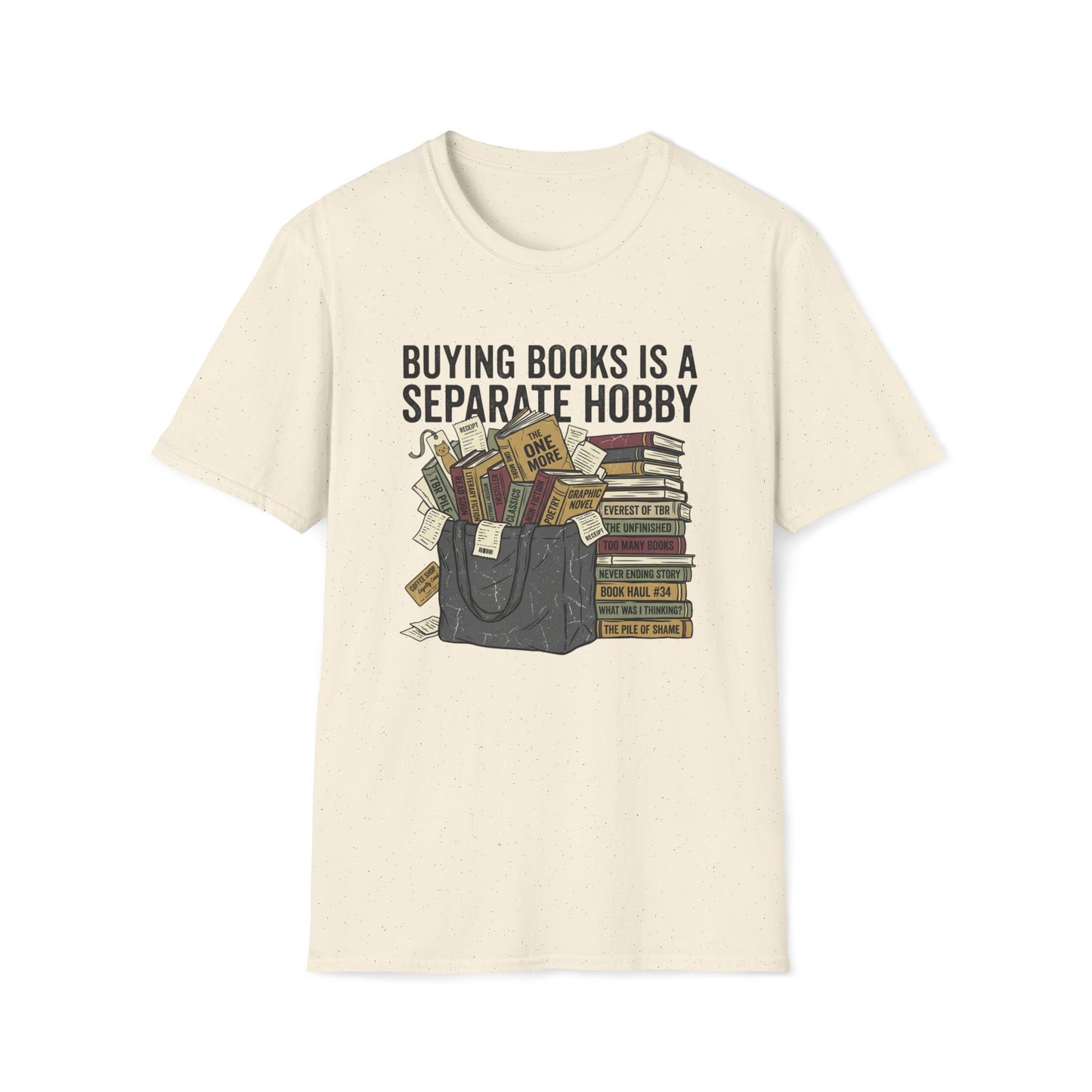 Buying Books Is My Hobby T-Shirt