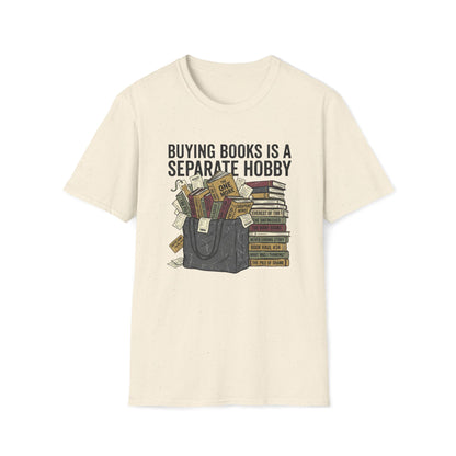 Buying Books Is My Hobby T-Shirt