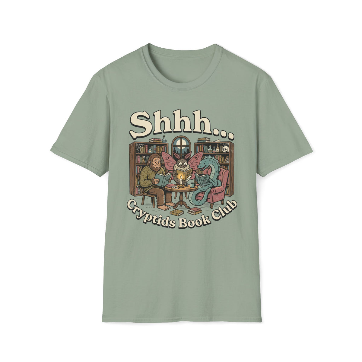 Cryptids Book Club T-Shirt