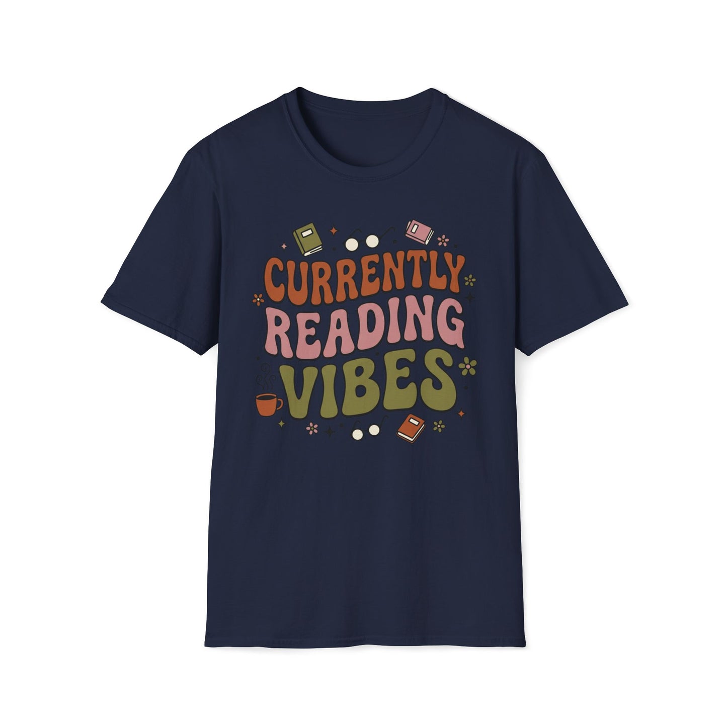 Currently Reading Vibes T-Shirt