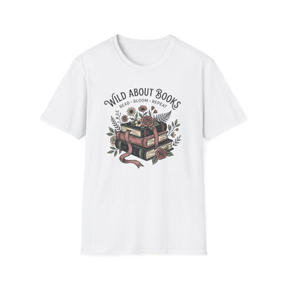 Wild About Books T- Shirt