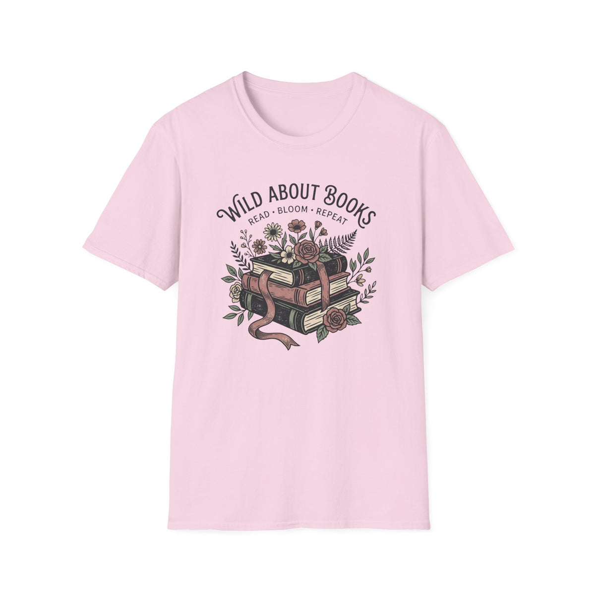 Wild About Books T- Shirt