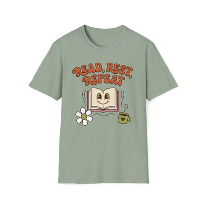 Read Rest Rapeat T-Shirt