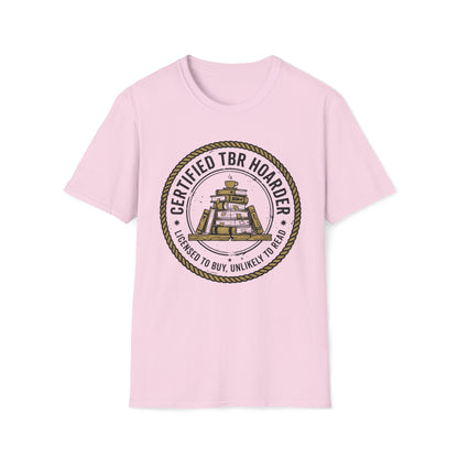 Certified TBR Hoarder T-Shirt