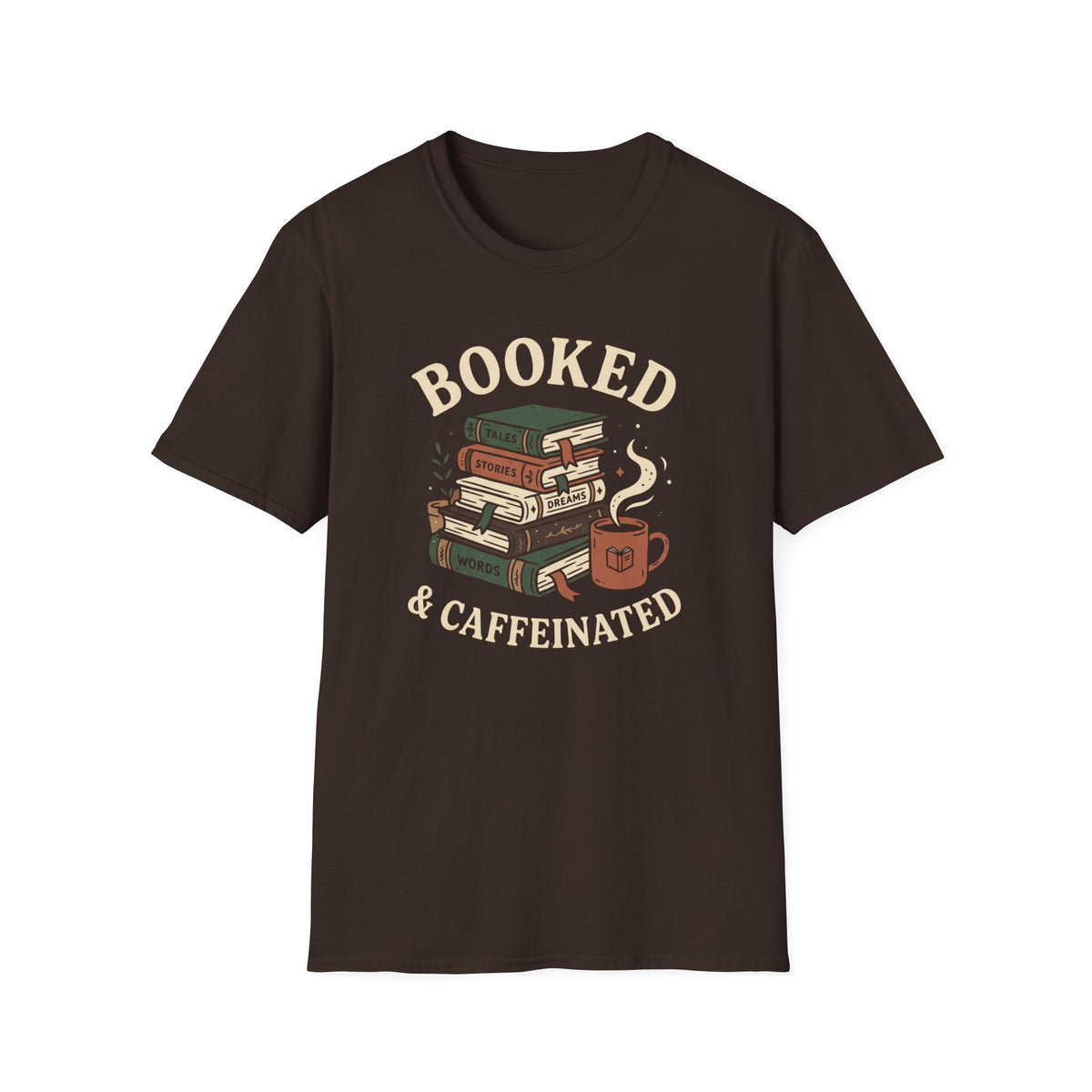 Booked & Caffeinated T-Shirt