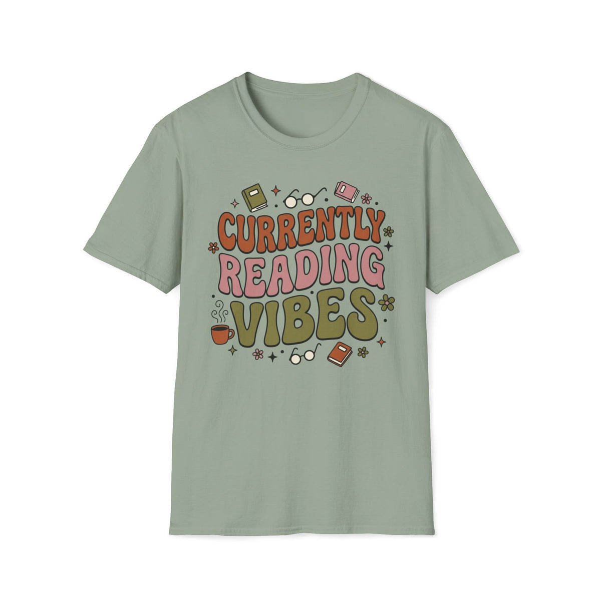 Currently Reading Vibes T-Shirt